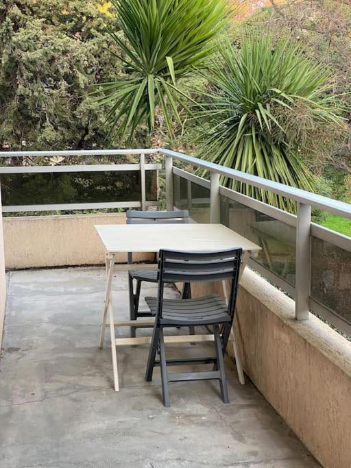 Studio Avec Terrasse, Vue Sur Jardin Appartement Nice Buitenkant foto