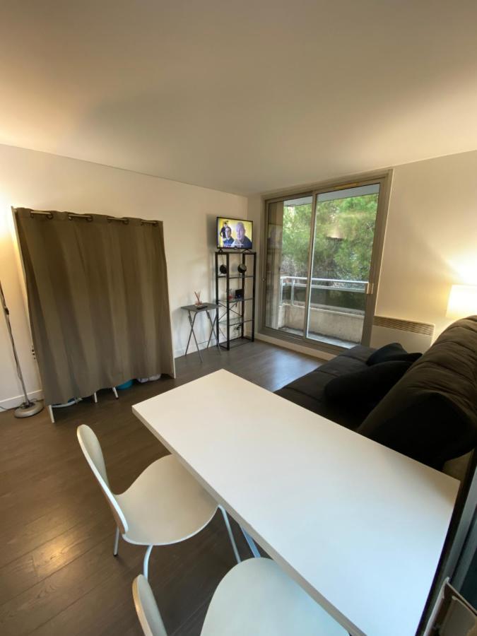Studio Avec Terrasse, Vue Sur Jardin Appartement Nice Buitenkant foto